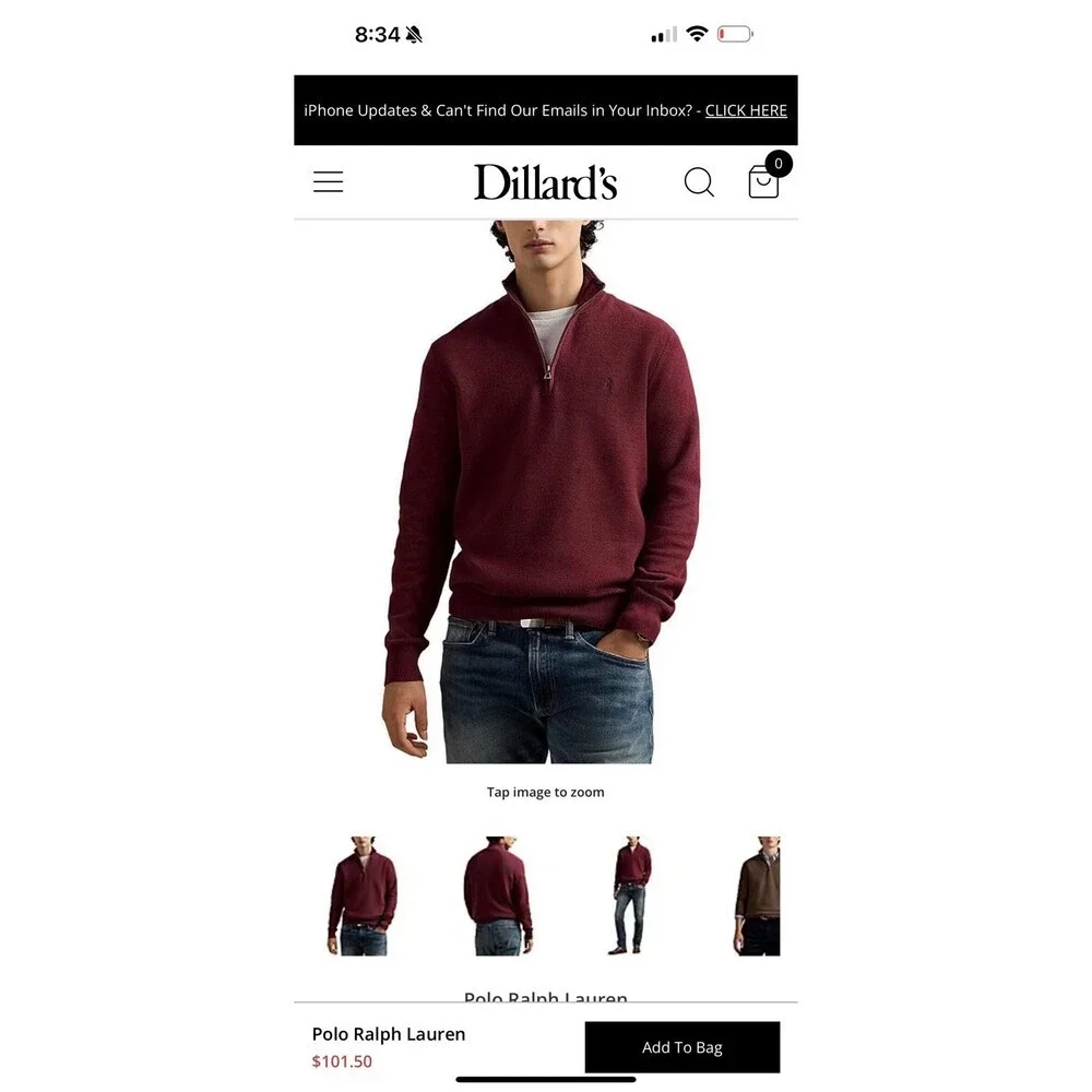 POLO Ralph Lauren Quarter Zip XL